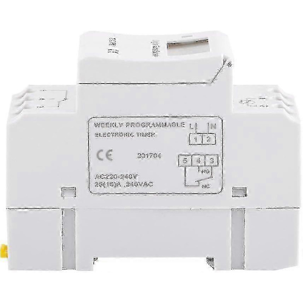 [KK] LCD Digital Timerbrytare - Veckoprogrammerbart Elektronisk Relä för 220V