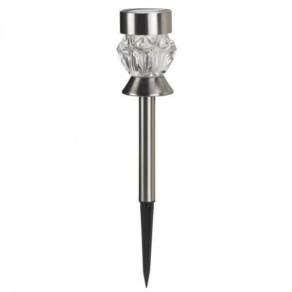 Pakke med 4 krystallglass solcellelamper - SMART GARDEN