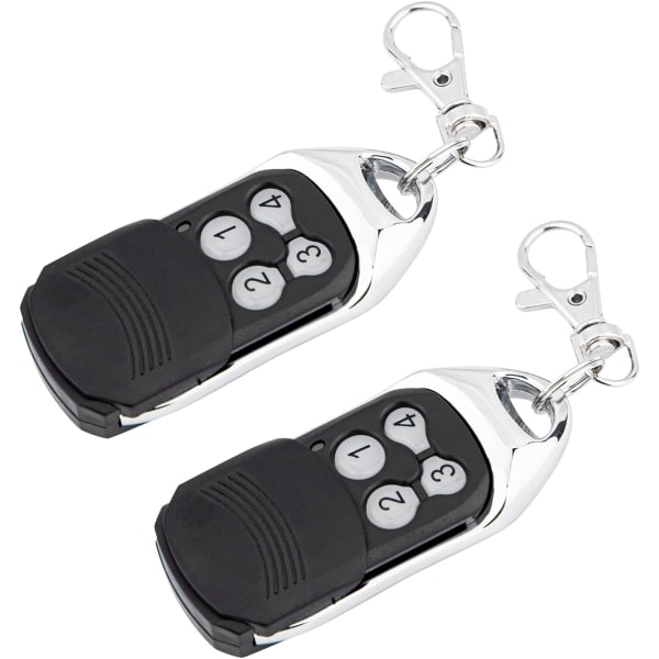 Normstahl Crawford EA433 2KS/4KS Handsändare - 2-pack - 433,92MHz Scroll Code Fjärrkontroll