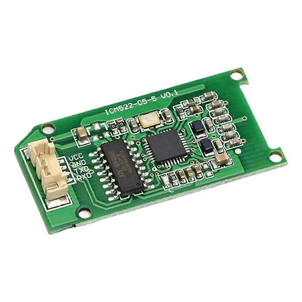 RFID-læser Mini Indbygget HF NFC-modul RF-antenneintegrationsmodul 13.56MHz ICM522-C5-5 Læse-/skrivemodul Green