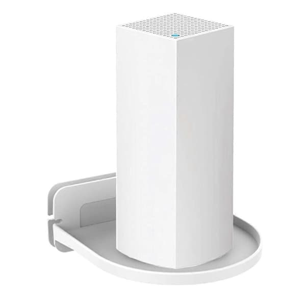 Vægbeslagsholderstativ til Tenda Nova Linksys Velop TP-Link D-Link til Google Nest Wifi Router White
