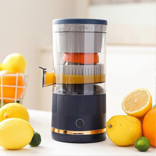 Juicer Hjemmejuicer Separebar og Bærbar Juicer Mini Blender Multifunksjon Blå Blue