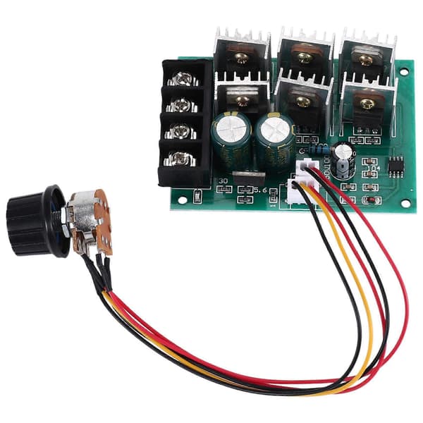 DC 9V-55V 9/12/24/36/48/55V 40A Motorhastighetskontroller ZW40 Elektrisk PWM Hastighetskontrollregulator med