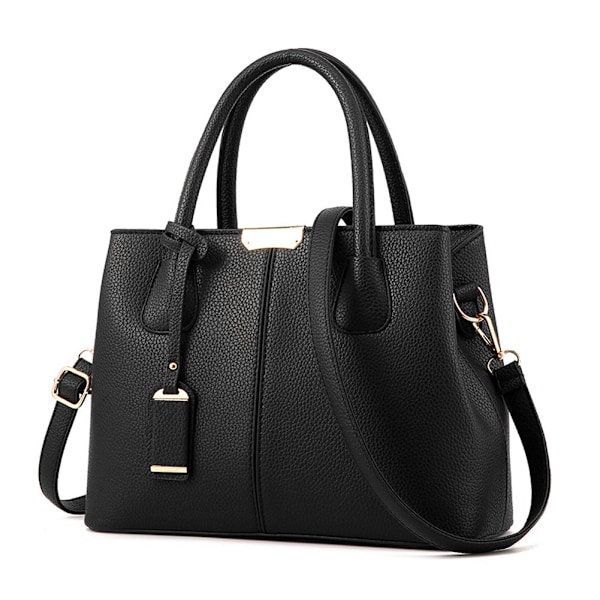 Håndtasker - Dame Top Handle Cross Body Håndtaske Mellem-Størrelse Håndtaske Holdbar Læder Tote Taske