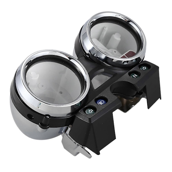 Motorcykel Speedometer Tach Gauge Cover Speed Gauge Shell Case til ER5 ER 5 ER-5 ER500 Black  silver
