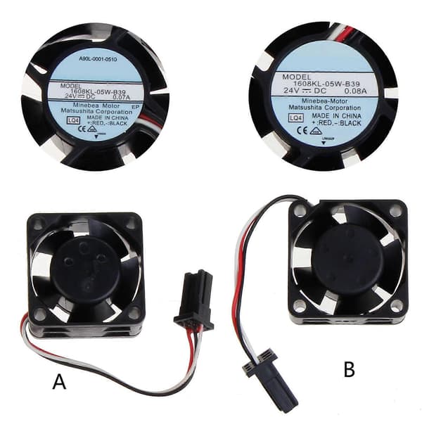 Ny 1608KL-05W-B39 Fanuc System Køleventilator 24V 0.07A 0.08A 0.07A