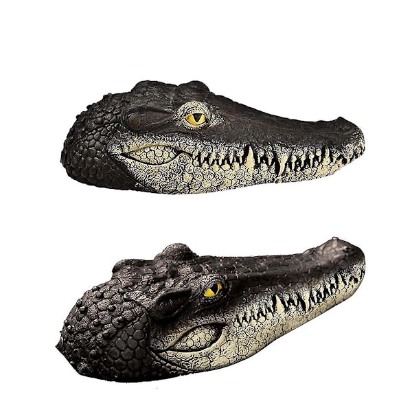 Flytande Alligator, Alligatorattrapp för Pool, Alligator för Simbassäng och Damm, Avskräckande Ankor As Shown