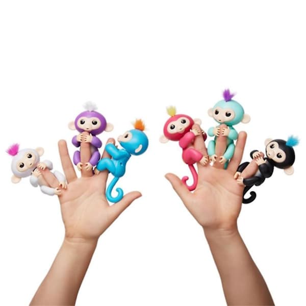 Fingerleke Happy Monkey Svart