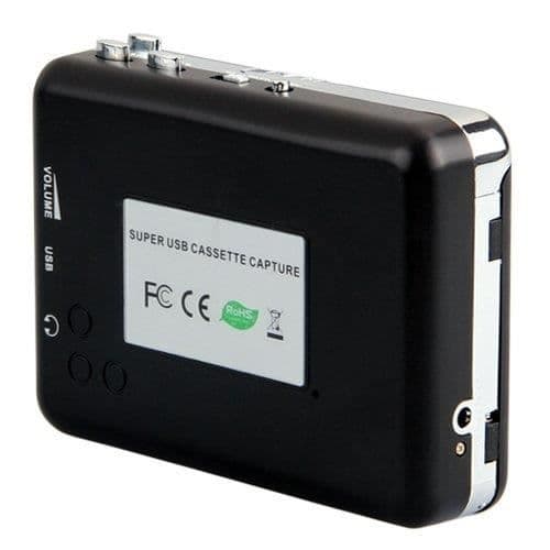 Marchelec USB-kassettspelare/MP3-omvandlare - Silver