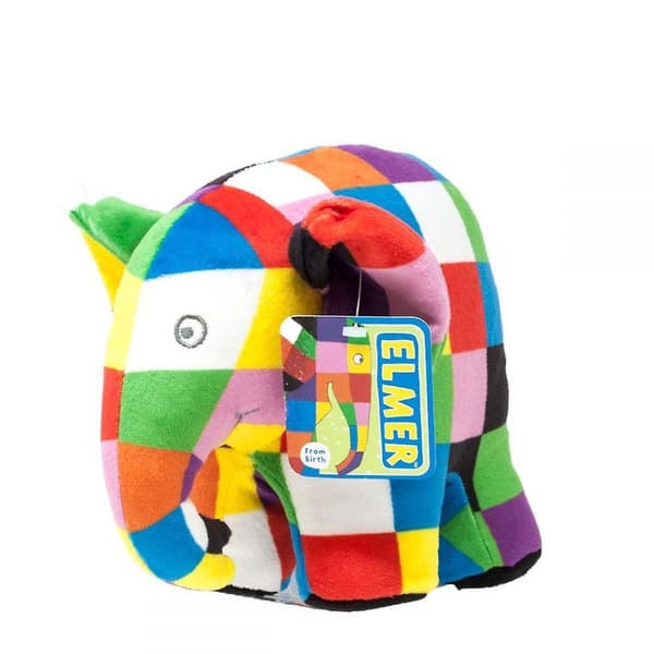 Elmer-pehmolelu - 23 cm - Keräiltävä pehmolelu