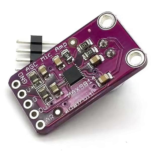 MAX9814 mikrofonivahvistinmoduuli