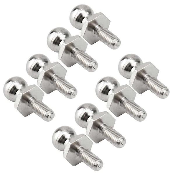 8 stk. 4,8 mm kulebolt for Sakura D3 CS Sport 1:10 RC Modellbil