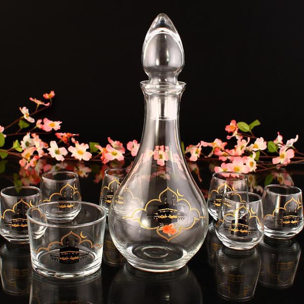 Glas Zam Vand Serveringskopper Sæt 26CM*10CM
