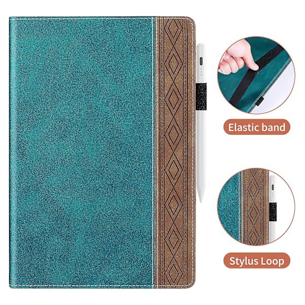 Business Style PU Læder Etui til iPad Mini 1/2/3/4/5, Auto Sleep/Wake Funktion, Fuld Beskyttelse Folio Etui