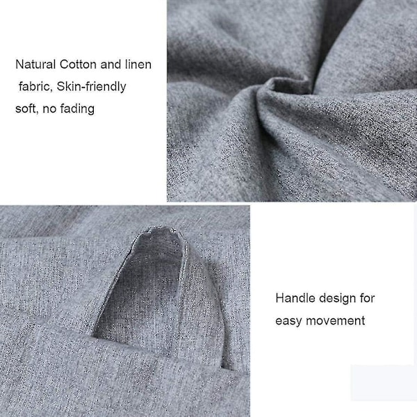 Sækkestol Sækkestole Store Indendørs Stue Gamer Sækkestole Egnet Til Stue, Soveværelse (kun Sækkestole Sælges, Ingen Fyldstoffer Inkluderet) Gray xl