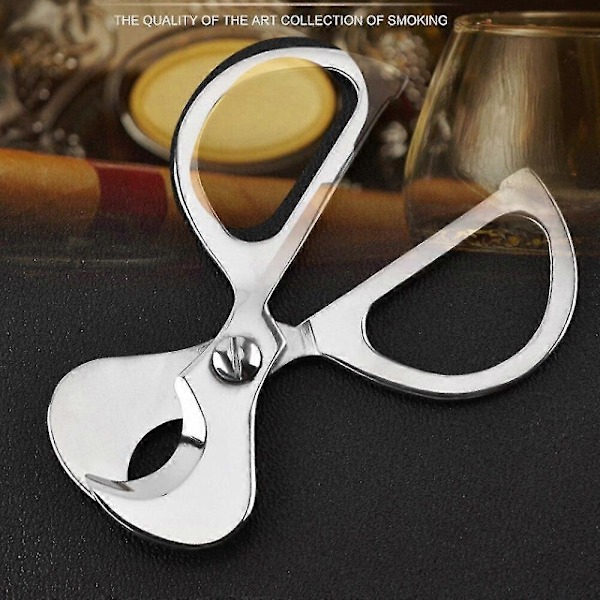 Cigar cutter i stål julesaks gave rustfrit stål ryge 1 stk./lot