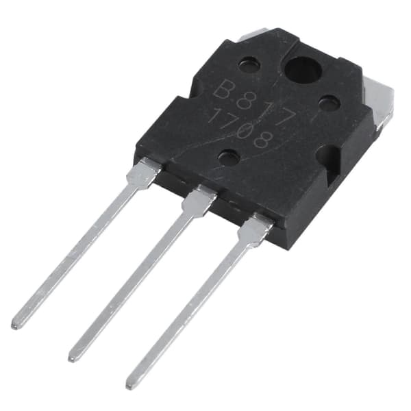 10 kpl piitransistori - D 1047 + B 817, 200 V, 12 A Black