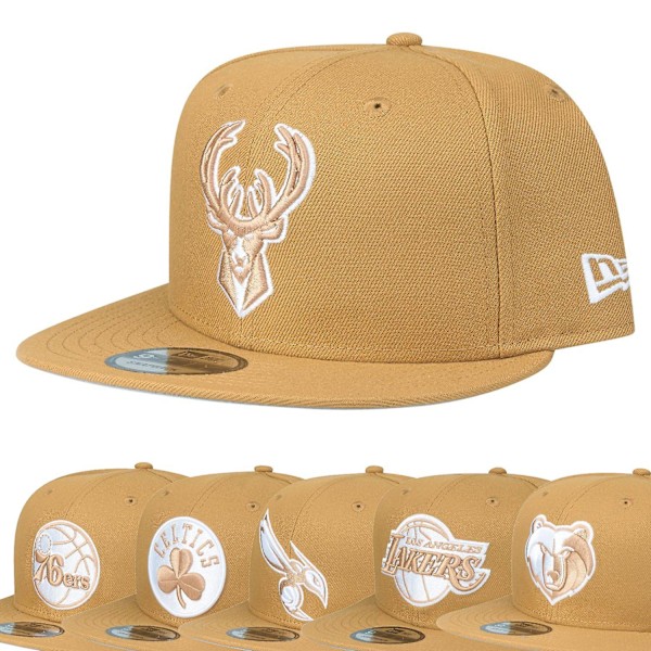 9Fifty Snapback Keps - NBA LAG panama tan Milwaukee Bucks