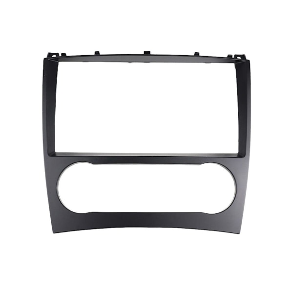 9-tums bilramfästen för C-klass W203/ W203 Radio GPS Android Audio Dash Panel Kit Black
