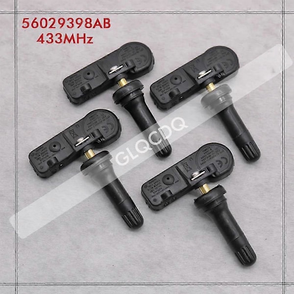 Fordonssensorer FÖR 2011 2012 2013 2014 DODGE JOURNEY TPMS 433MHz DÄCKTRYCKSSENSOR TPMS DODGE DÄCK LUFTTRYCKSSENSOR 56029398AB (1PCS) 56029398AB