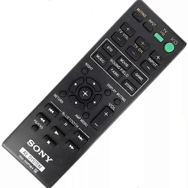 Ny RM-ANP084 Fjärrkontroll för Sony Soundbar AV-system HTCT260 HTCT260H