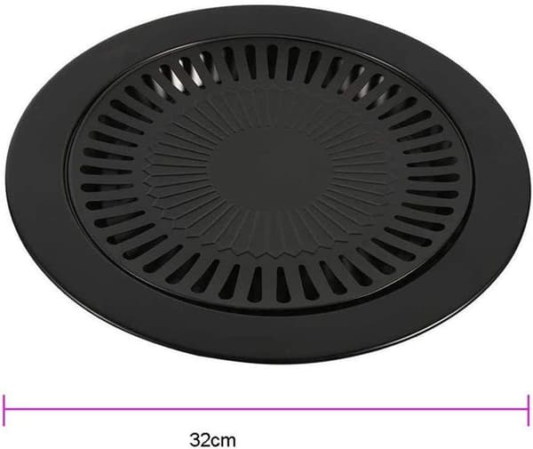 WENDD Koreansk Stil Grillpande - Røgfri Non-Stick Jernplade