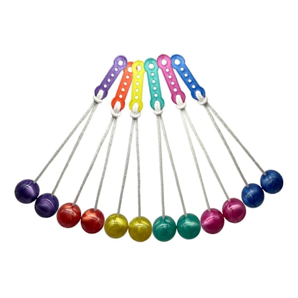 Kids Leisure Pro-clackers Boll Fidget Leksak Fickformat Swing Bollar Tröghetskollision Antistress Klassisk Leksak Tröghetsslag Boll Handövningsleksaker Fidg With Light