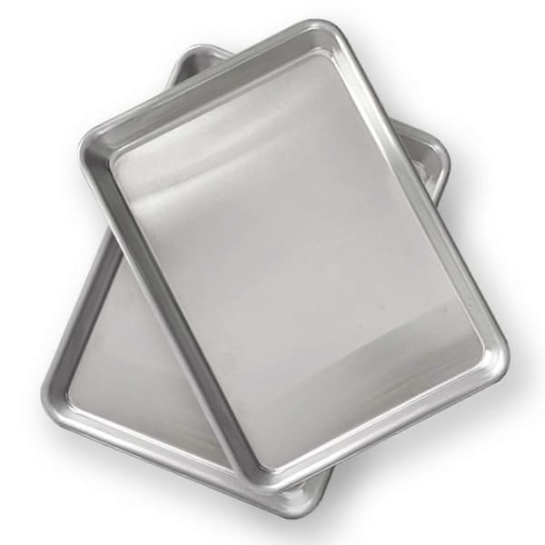 Flerbruks rektangulær bakeplate i metalllegering for restaurantsteking, baking og matlaging