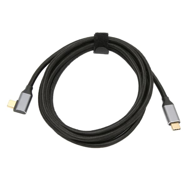 [KK]USB C til USB C 3.1 Gen 2-kabel 100W 5A 20V 4K 60Hz video 10Gbps data E-markørchip 2m 6,6ft