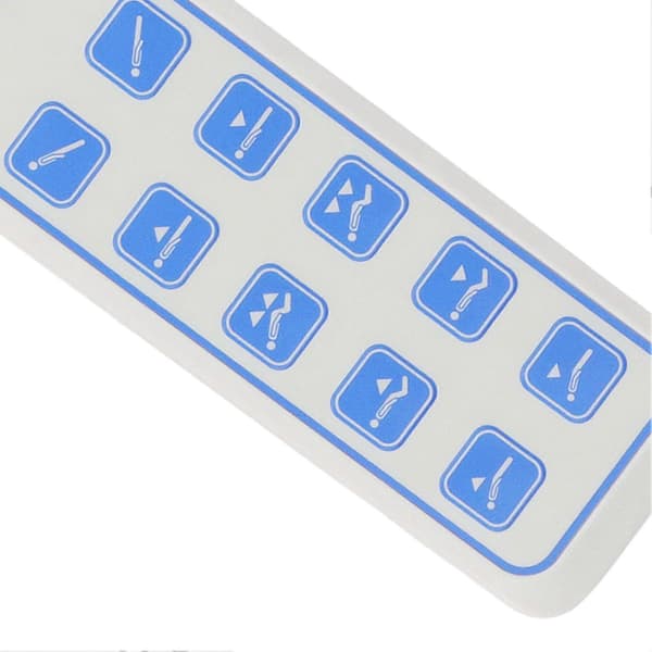 8-pin fjernkontroll for løftestol