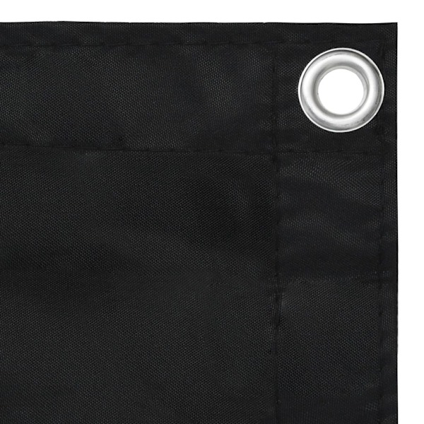 vidaXL altanskærm sort 90x600 cm Oxford stof Black Svart