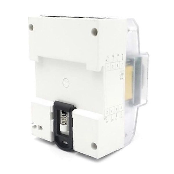Fas 4 Tråds Energimätare 220/380V 5-80A Energiförbrukning kWh Mätare DIN-skena Installation Digital Effektmätare g20243085987 Transparent