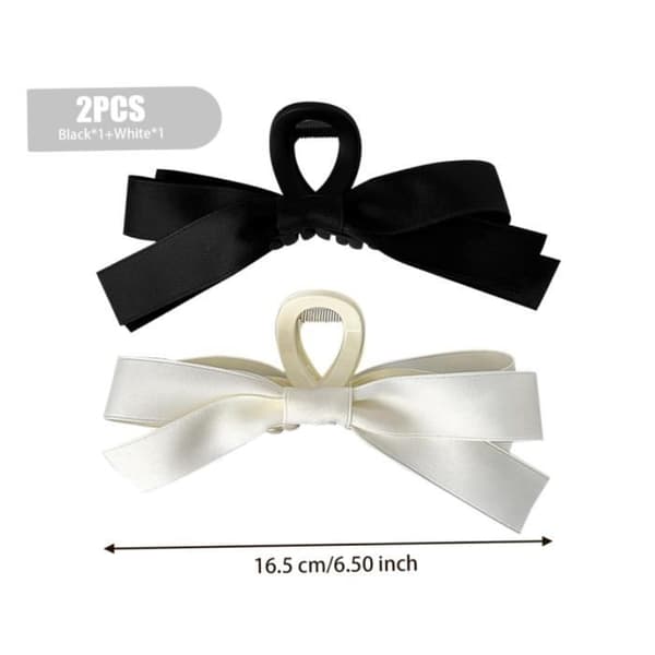 Hårklemmer - Ikke specificeret - 2 stk. - Elegant knudedesign - Sikkert greb - Holdbar