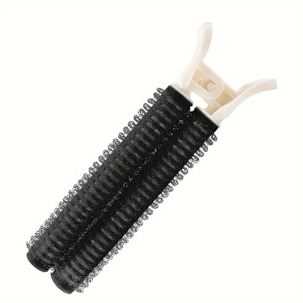 1pc Volumizing Hair Rollers, Hair Clips, Scalp Clips, Papillotes, Curling Hair Without Heat, Styling Tools Black