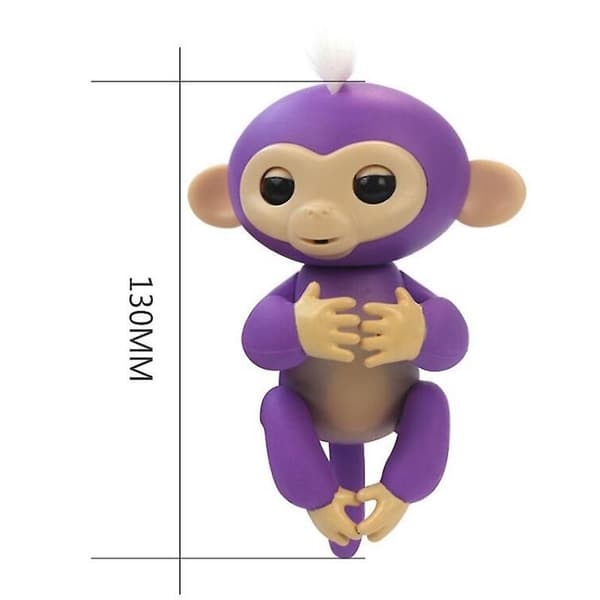 Fingerleke Happy Monkey Svart