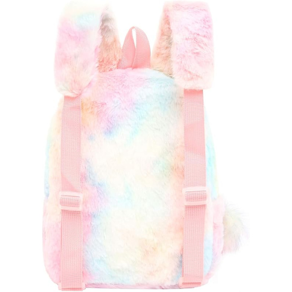 Plush Unicorn Reisesekk for Småbarn - Rosa