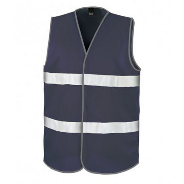 Results Voksen Unisex Core Enhanced Vis Vest S/M Blå Blå Blå Navy S/M