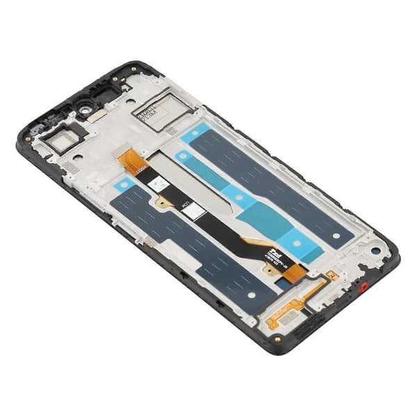 Til Infinix Note 30 4G X6833B Grade C LCD-skærm og digitizer-samling med ramme (uden logo)