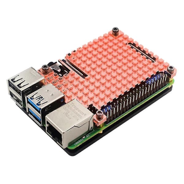 [KK] AURA køleplade varmeafledning termisk kølepude til Raspberry Pi 4b radiatorsæt
