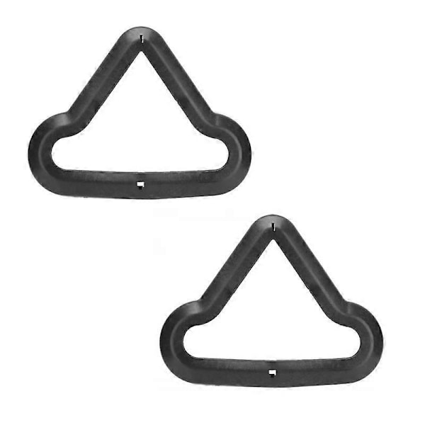 2 stk. dampmoppdeksel, multifunksjonell trekantet fast dekselduk for damprenser mopp X5 reservedeler Black