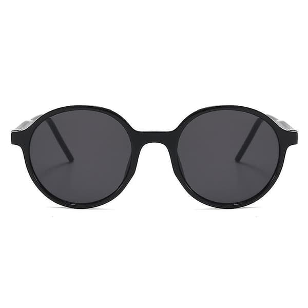 Mustat Hipster pyöreät aurinkolasit kesä Nicki Black Round