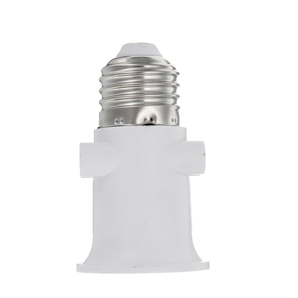 [KK] 2 pcs AC100-240V 4A E27 lamp head conversion socket, lamp adapter