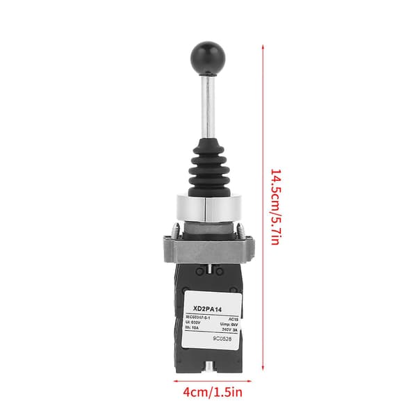 Joystick Switch, 1st XD2PA14 4NO 4-läges låst spak Joystick Switch