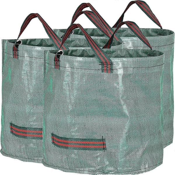 3x 60l Repimättömät puutarhapussit