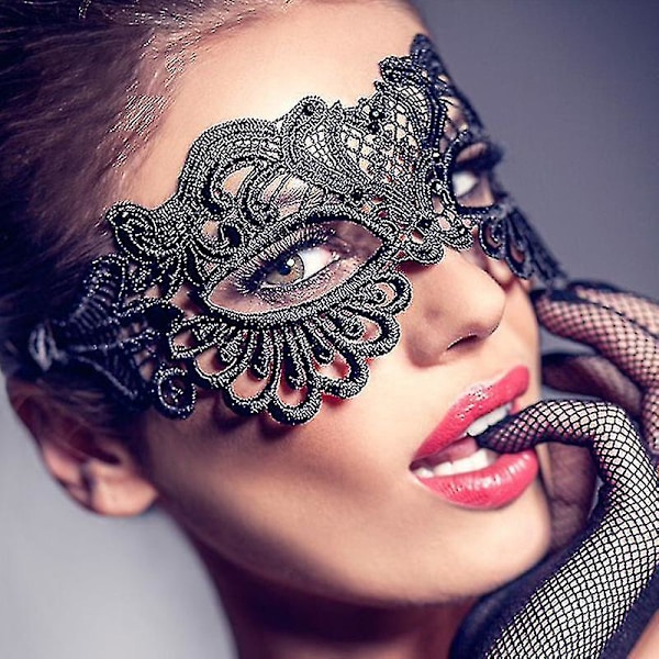 Spets Ögonmask För Maskerad Fancy Kostym