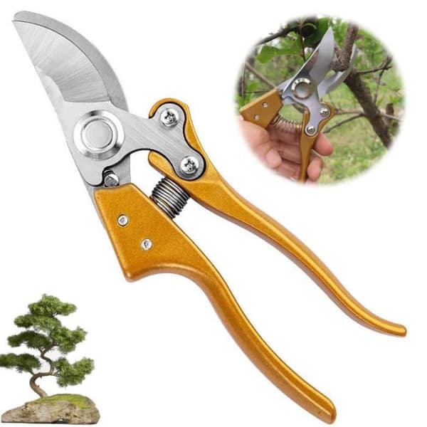 Hagesaks - Sklisikkert, rett blad - Ergonomisk - Kutter opptil 25 mm