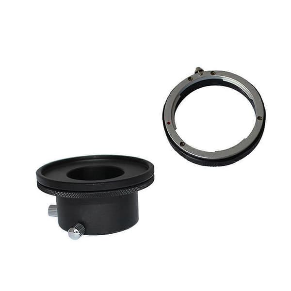 Teleskoplinseadapter 1,25 tommer linseadapter for Canon makrolinseadapter for Canon EF/EFFS-fatning Black