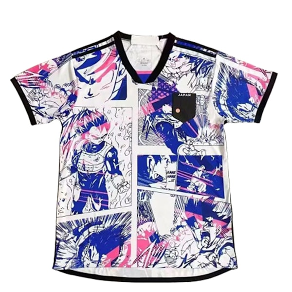 Japan Fodboldtrøje Mænd 22-23 Hjem Special Edition Samurai Sakura 2023/24 E M