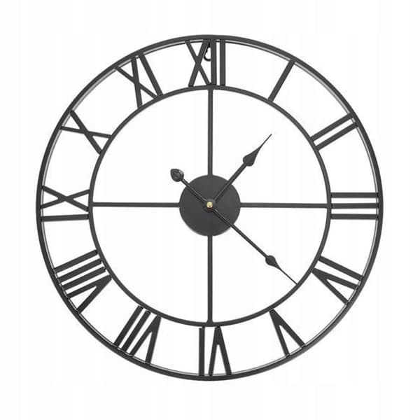 Väggklocka Asato Svart 47cm black