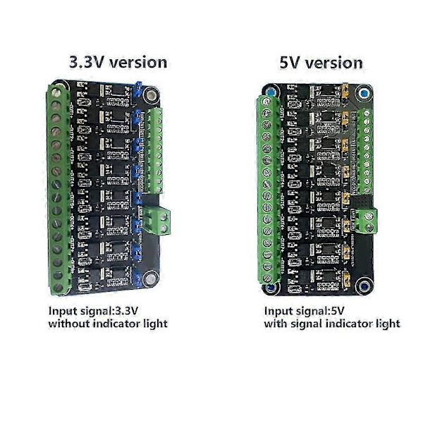 [KK] 8-Channel MOSFET Microcontroller PLC with PWM Control and Optocoupler Isolation for British Electronic Projects